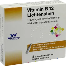 Vitamin B12 1000Ug Lichten 5 ML