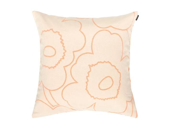 Marimekko Housse de coussin Piirto Unikko 60x60 cm Beige