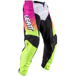 Leatt, Motorradhose, Pant Moto 3.5 - Retro Pink (Damen, Herren, Normalgrösse, L)