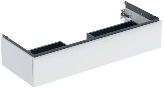 Geberit Meuble sous lavabo iCon 118,4x24,7x47,6 cm, blanc mat (502313013)