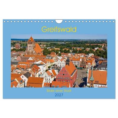 Greifswald, Bilder einer Stadt (Wandkalender 2027 DIN A4 quer), CALVENDO Monatskalender