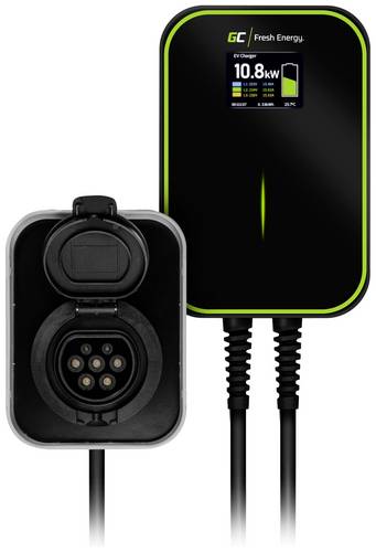 Green Cell EV PowerBox Wallbox Typ 2 32 A Anzahl Anschlüsse 1 22 kW RFID