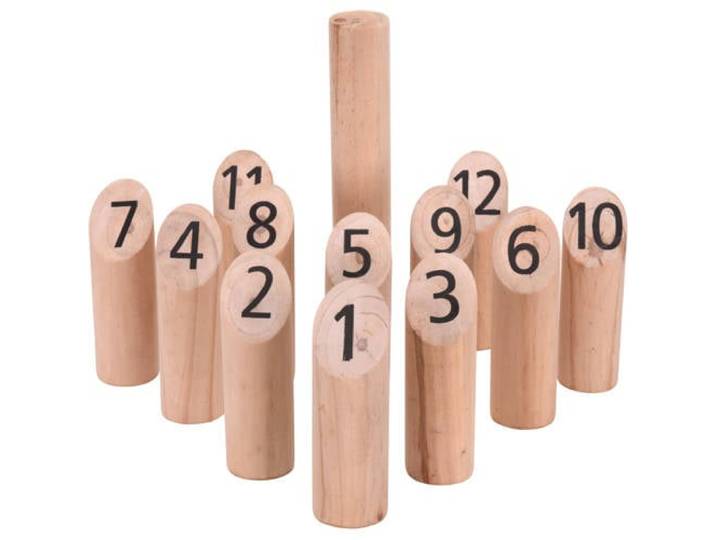 Tender Toys Kubb nummerspel 13 delig