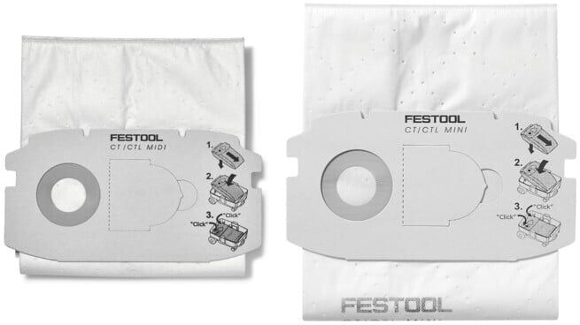 Set Festool SELFCLEAN Filtersack SC FIS-CT MIDI+ Filtersack SC FIS-CT MINI
