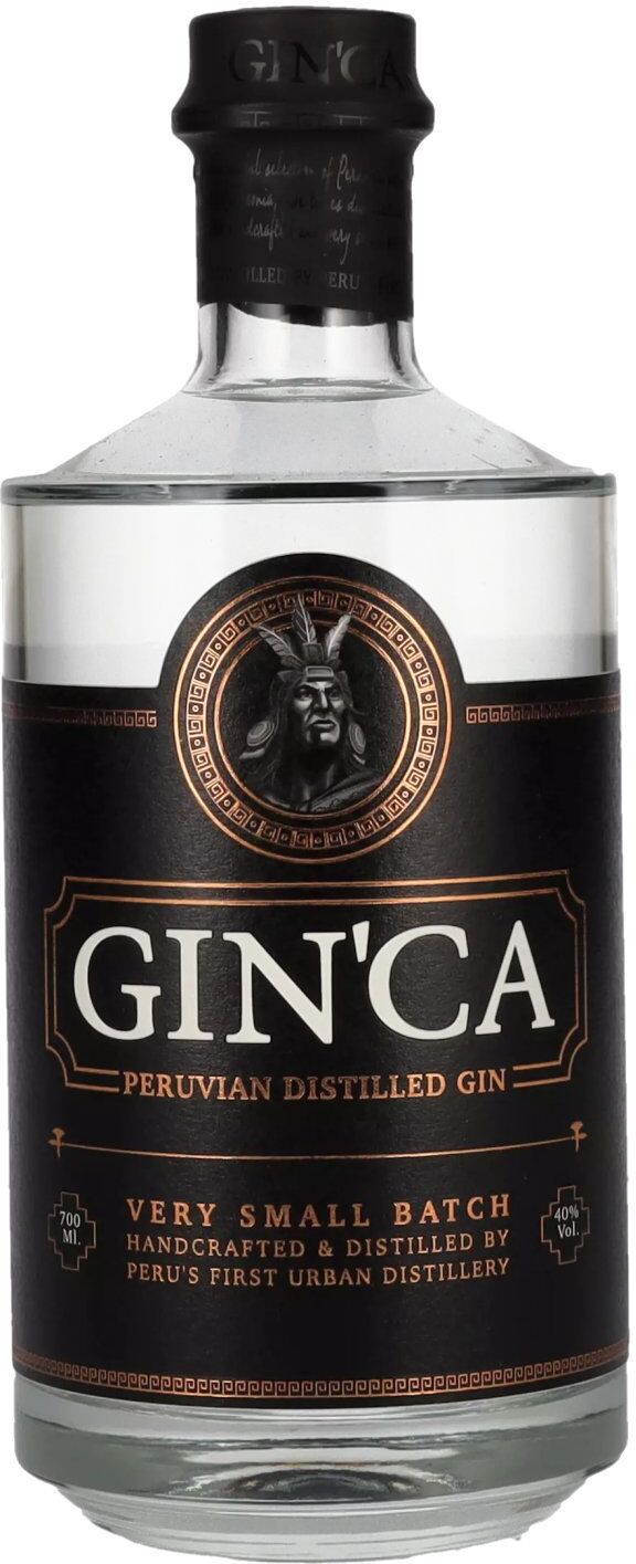 GIN'CA Peruvian Distilled Gin 40% Vol. 0,7l
