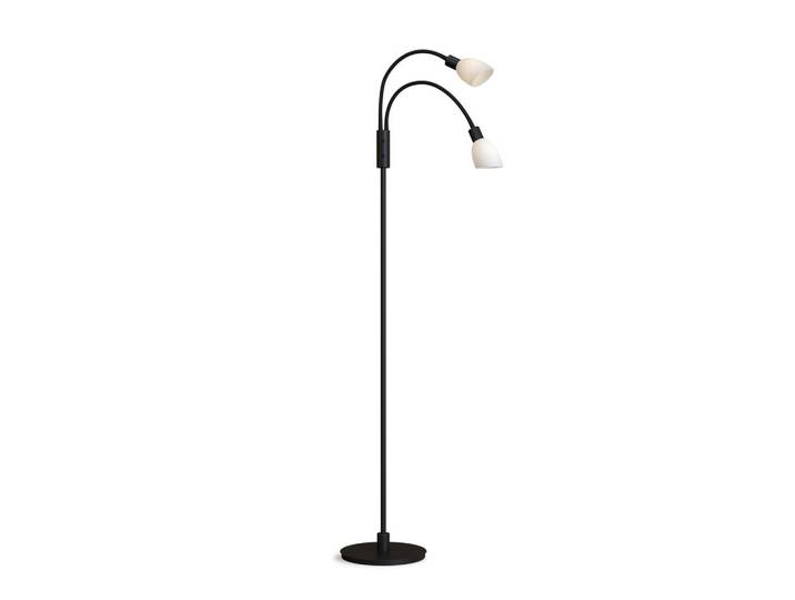 Belid Stehleuchte Cut, Schwarz, Metall, Glas, 140 cm, CE, Lampen & Leuchten, Innenbeleuchtung, Stehlampen, Stehlampen