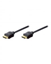 DIGITUS Video-/Audio-/Netzwerkkabel HDMI 30 AWG (AK-330107-010-S)