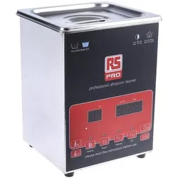 RS PRO Ultrasonic Cleaner, Ultraschallreiniger, Silber