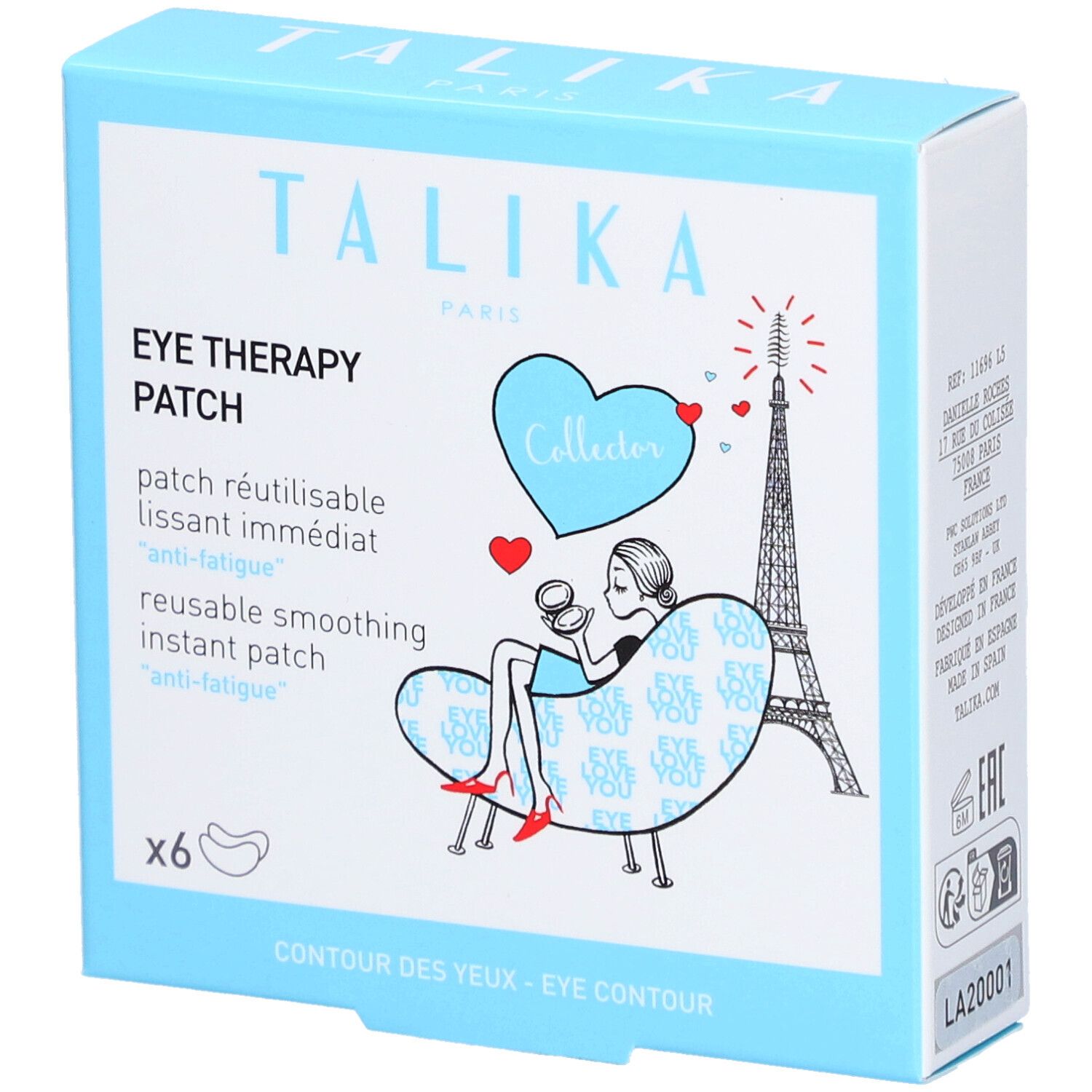 Talika Eye Patch Therapy Navulling ok Nlfren 6 St Kompressen