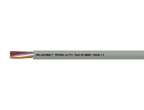 HELU 18072-100 Datenleitung 27 x 0.34mm² Grau 100m