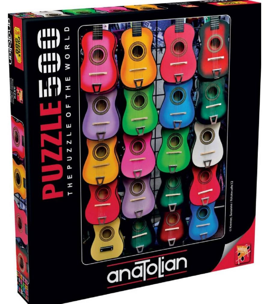 Anatolian Puzzel Kleuren van de muziek 500 stukjes