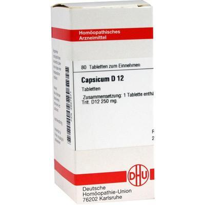 DHU-Arzneimittel GmbH & Co. KG CAPSICUM D 12 Tabletten 80 St 02627571