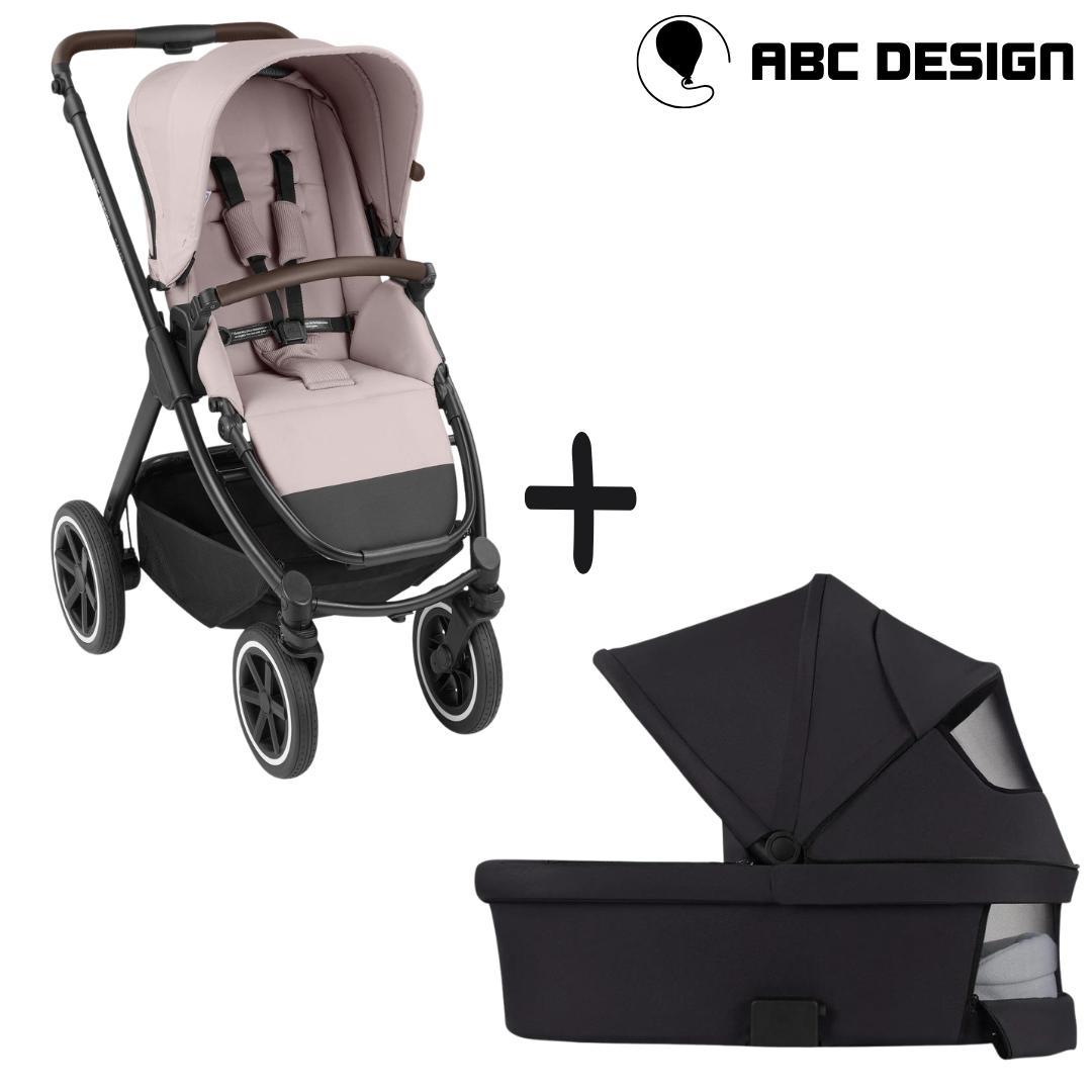 ABC Design 2 in 1 Set Samba berry Kombikinderwagen