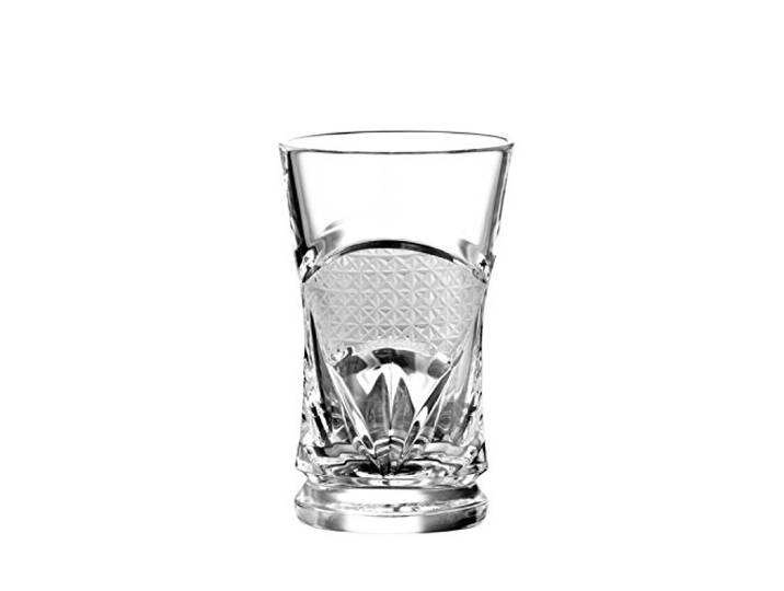 ARNSTADT KRISTALL Shotglas Schnapsglas Stamper Mon Plaisir (8 cm) - Mundgeblasen · von Hand geschliffen · Made in Germany