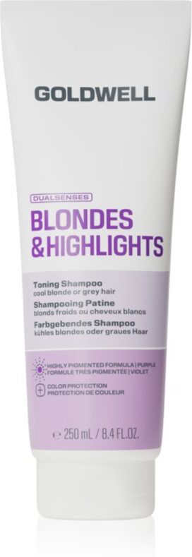 Goldwell Dualsenses Blondes & Highlights Toning Shampoo shampoing tonifiant violet 250 ml