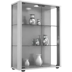 VCM Vitrine »Sintalo LED« silber, 60x80x25 cm