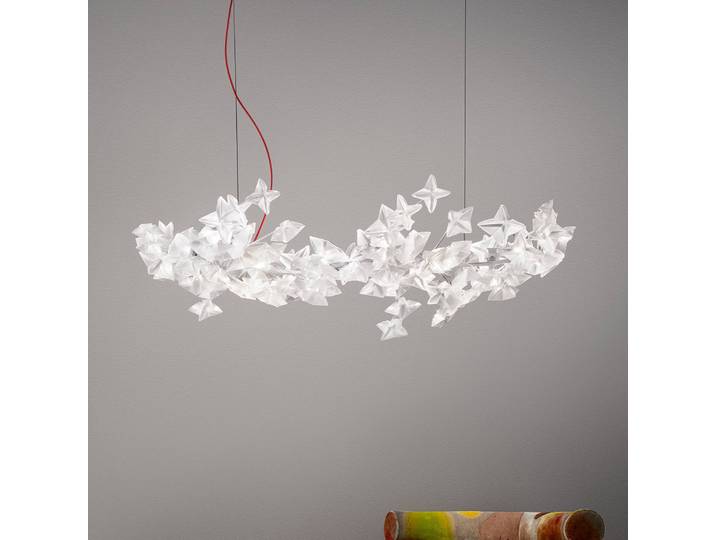 Slamp Designer Hängeleuchte Hanami Suspension, dimmbar, für Wohn- / Esszimmer, Kunststoff, Design