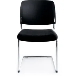 Profim Bit 560V Konferenzstuhl, Freischwinger, Sitz gepolstert, Rückenlehne aus Kunststoff frei konfigurierbar