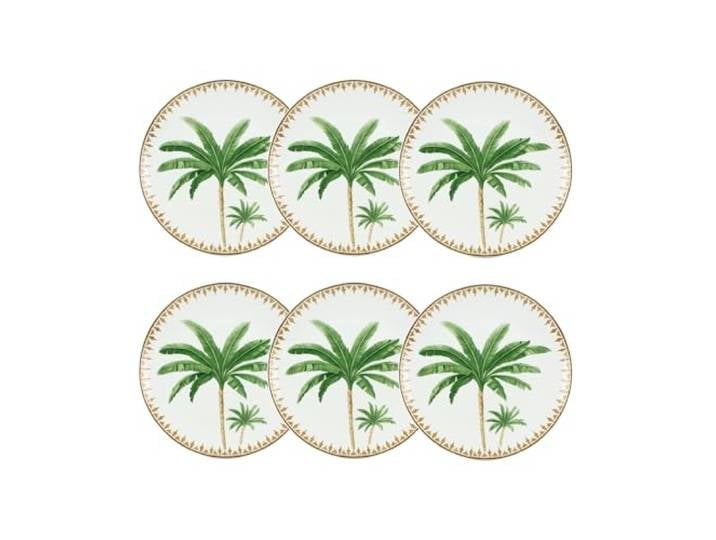 NOVASTYL - Lot 6 assiettes plates atlas 26.5cm en porcelaine - 2614486