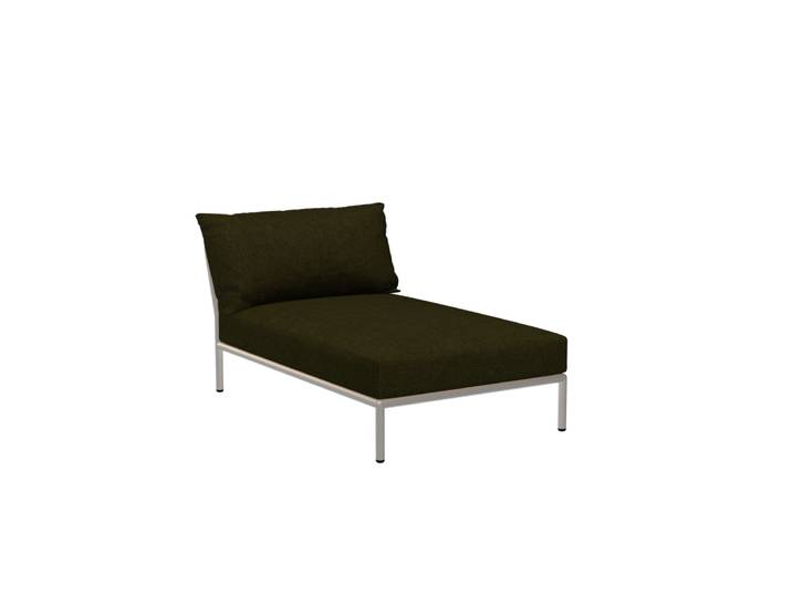 HOUE LEVEL 2 Chaiselongue Aluminiumgestell