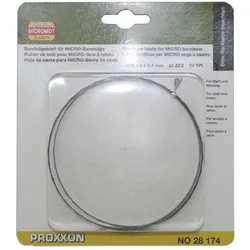 PROXXON 28174 Bandsägeblatt feinverzahnt (24 Z) für PROXXON Bandsäge
