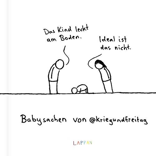 @kriegundfreitag - Babysachen von @kriegundfreitag: Das Kind leckt am Boden - ideal ist das nicht - Preis vom 10.10.2026 11:48:34 h