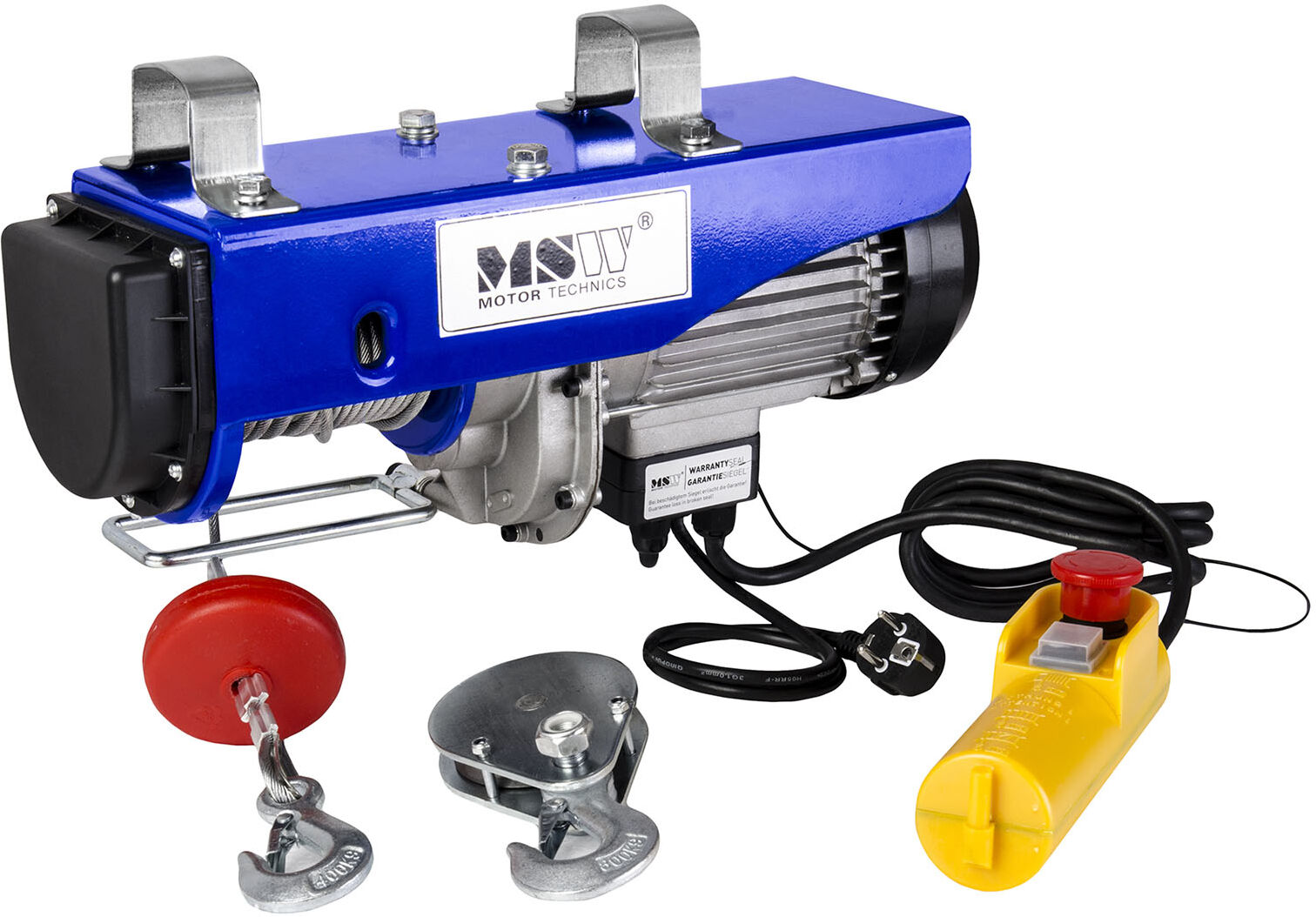 MSW Wiretalje - 1300 W - 800 kg - 12 m PROLIFTOR 800