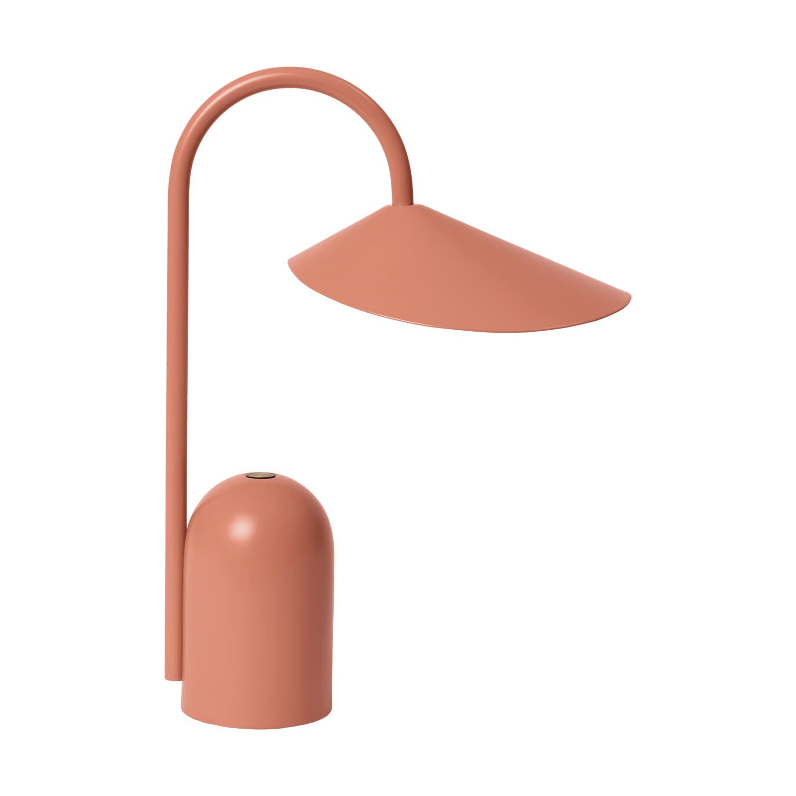 Ferm Living Arum draagbare tafellamp IP44 Aluminium - Wit/Rood