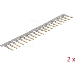 DELOCK 66732 - Crimp-Kontakte für D-Sub HD Crimp Stecker 40 Stück