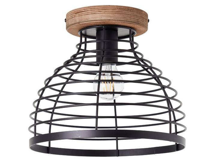 Deckenleuchte Avia Schwarz max. 52 Watt Deckenlampe