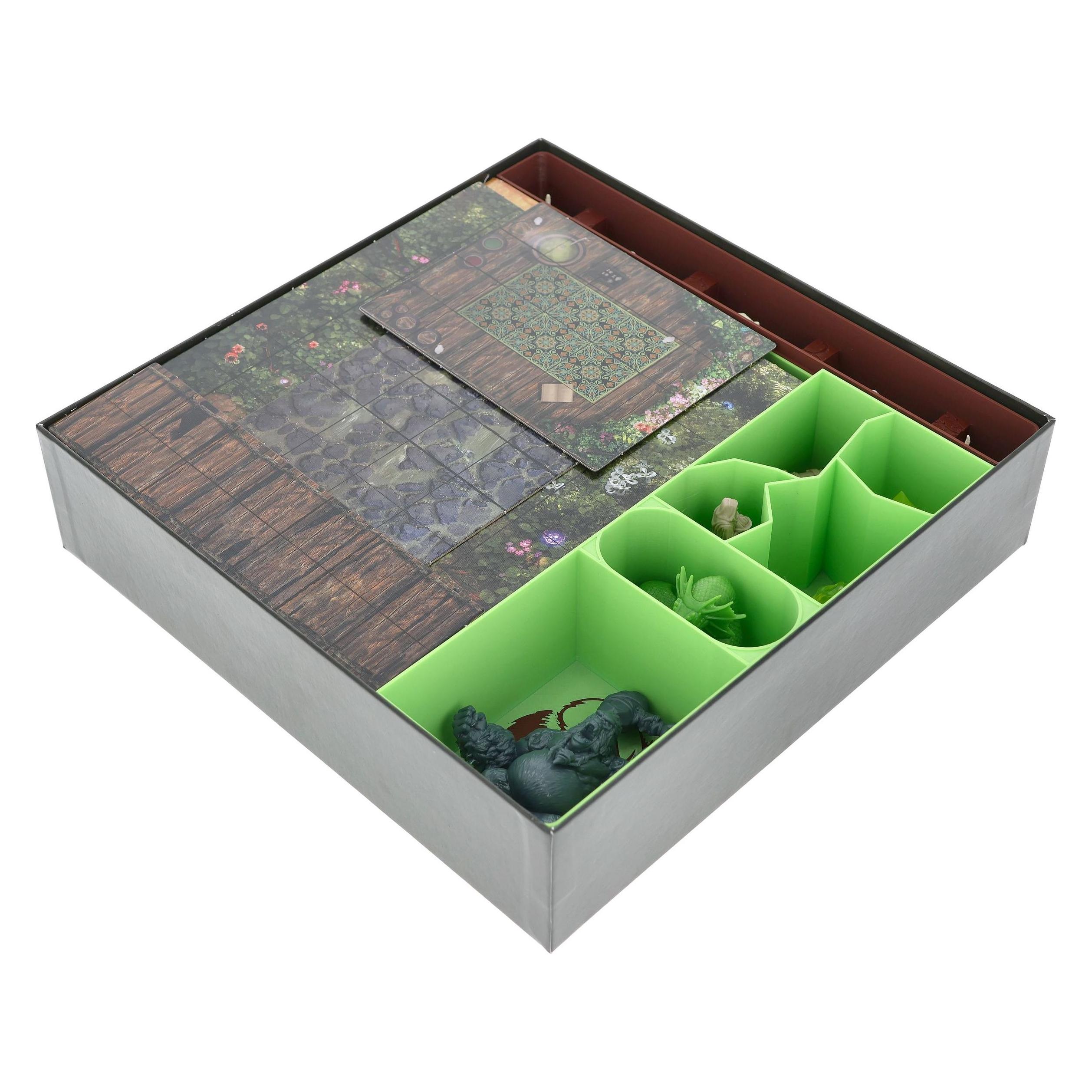 Feldherr Organizer Insert für HeroQuest (2021) - Der Dschungel von Delthrak - Br (Kunststoff) (ORG284)