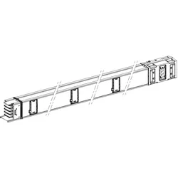Schneider Electric KSA1000ED4306 KSA gerades Element, 1000A, 3m, 6Abgänge
