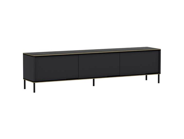 TV-Möbel Georis Anthrazit Holzwerkstoff B 180 cm