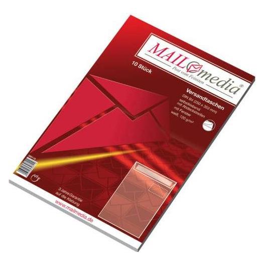 Mayer-Network 10 Versandtaschen B4 weiss 120g hk m Fenster (10 Stk.) (30002546)