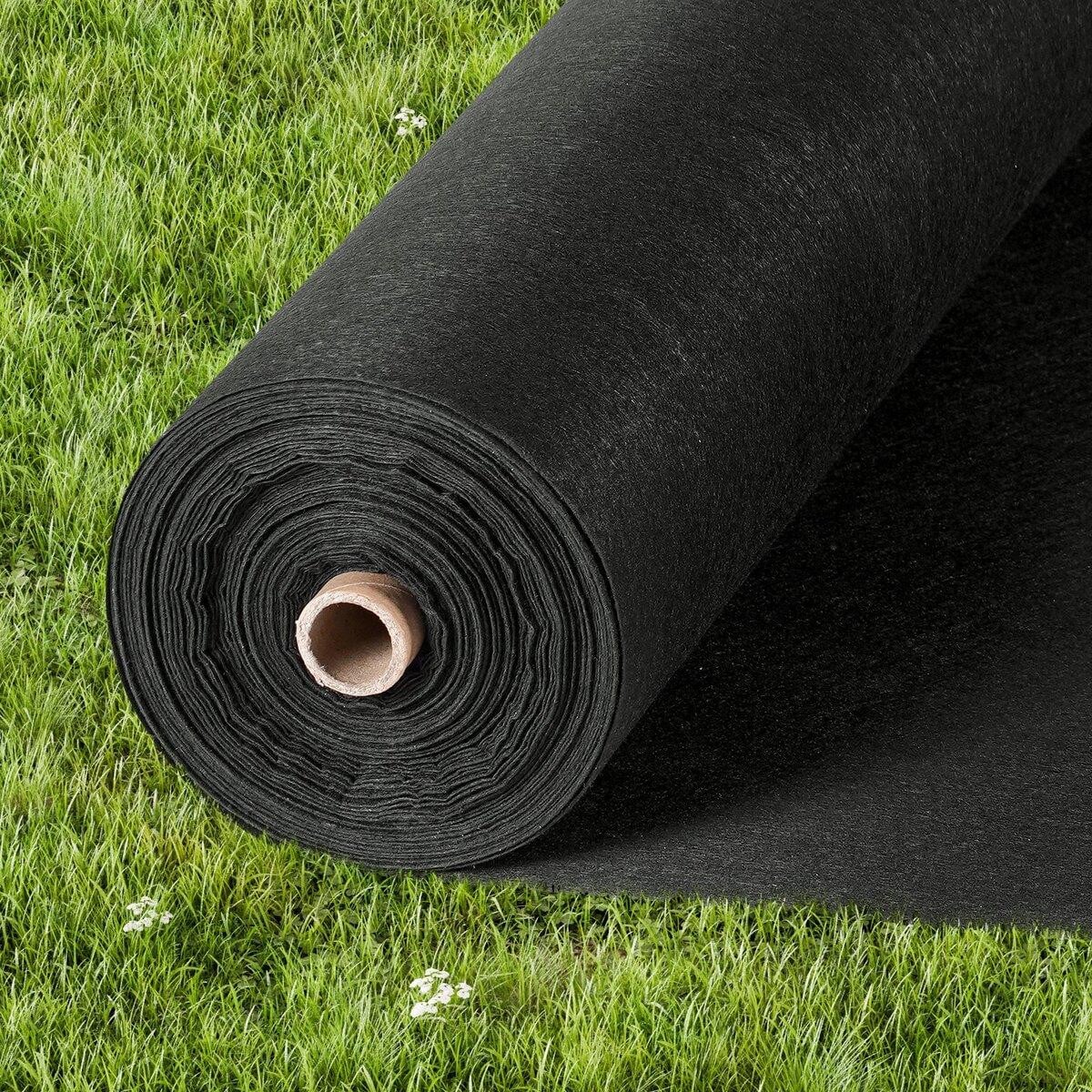 VEVOR Onkruiddoek voor opritten en tuinieren, niet-geweven geotextiel, 100 x 50 m