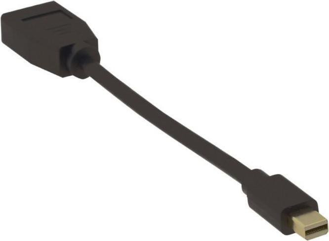 Microconnect MDPDP-4K Mini DisplayPort naar DisplayPort kabel, mannelijk naar vrouwelijk, 0,15 meter, 4096 x 2160 pixels