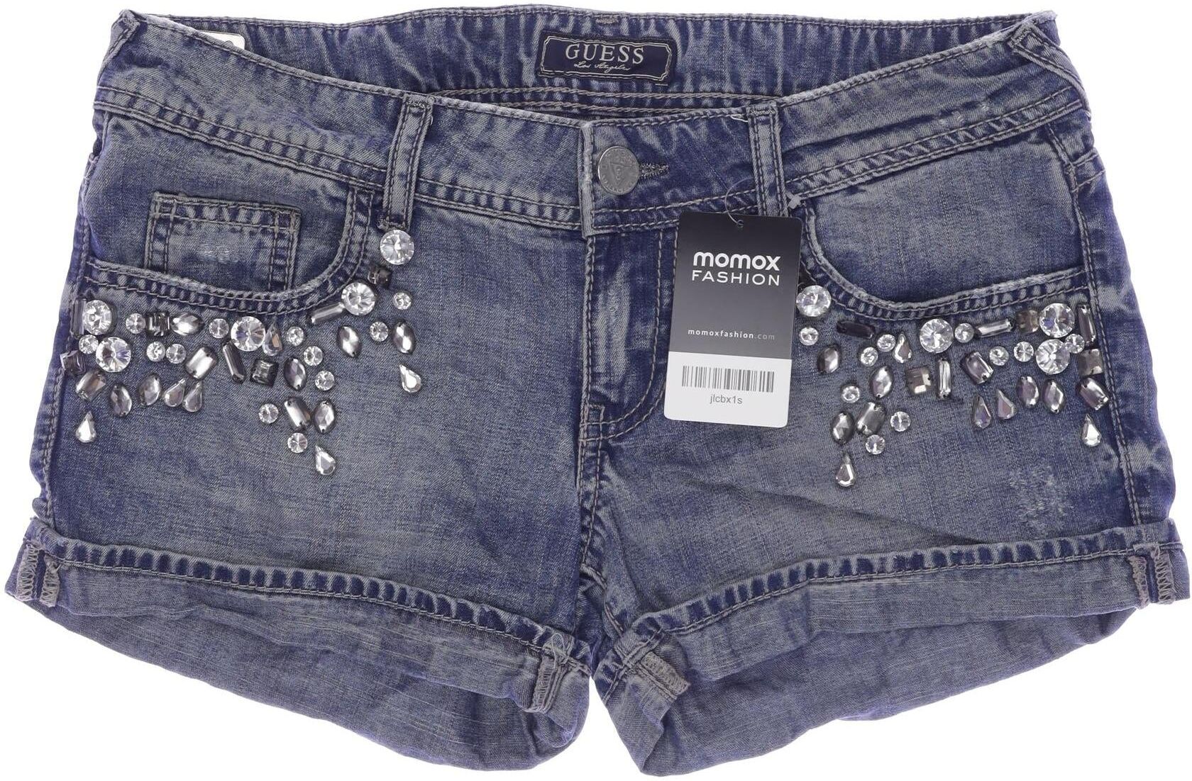 Guess Damen Shorts, Blau, Gr. W26, Lyocell - Second Hand