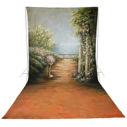 Walimex pro pro Motiv-Stoffhintergrund 'Romance' (300 cm, 600 cm), Hintergrundsystem, Mehrfarbig