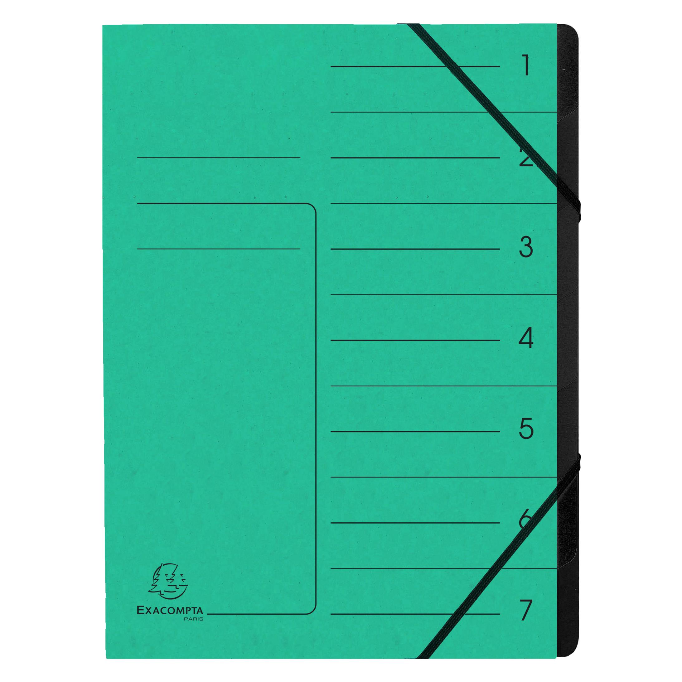Exacompta Geheftete Ordnungsmappen (A4) (540703E)