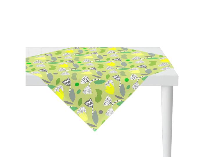 home24 Tafelkleed 3807 85 x 85cm groen/groen