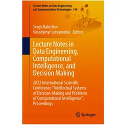 Lecture Notes in Data Engineering, Computational Intelligence, and Decision Making, Fachbücher