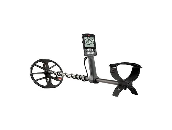Minelab Equinox 800 metaaldetector, waterdicht, waterdicht tot 3 m, draadloze Bluetooth-hoofdtelefoon, meerdere frequenties, detectiemodus, goud.