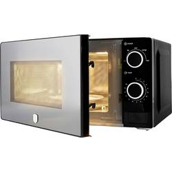 BerlingerHaus BH/9904 Mikrowelle Schwarz 700 W Timerfunktion, Grillfunktion