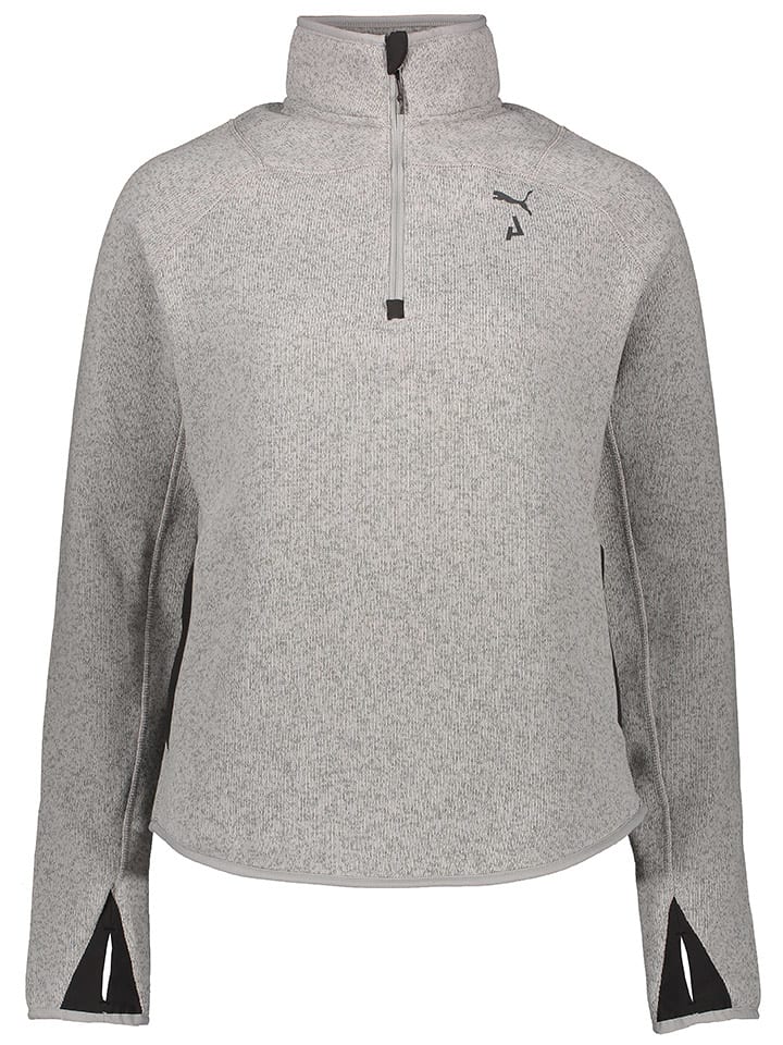 Puma Fleecepullover "Seasons" in Grau - M