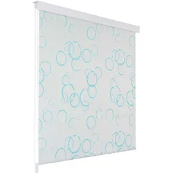 vidaXL Duschrollo 80 x 240 cm Blasenmuster