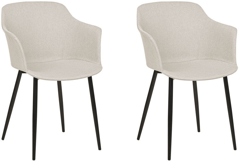 George Oliver Rein 45 cm H Linen Spindle Back Side Chair Beige 82cm H X 59cm W X 45cm D