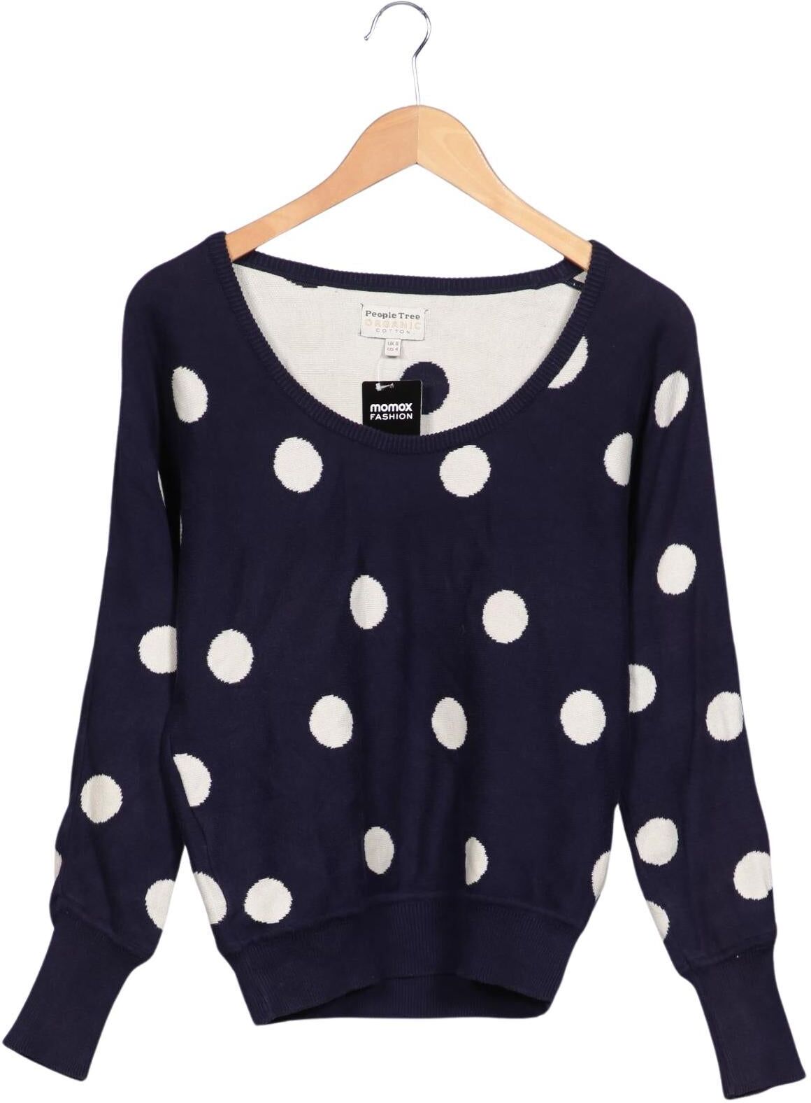 People Tree Damen Pullover, Mehrfarbig, Gr. S (UK 8), Baumwolle - Second Hand