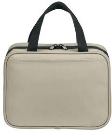 Port Authority BG755 Matte Oxford Hanging Travel Case in Sahara size OSFA   Denier Polyester