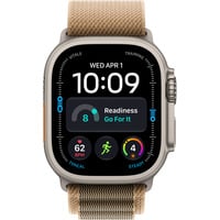 Watch Ultra 4, Smartwatch Titan natur, 49 mm, Alpine Loop Wüstensand S, Cellular