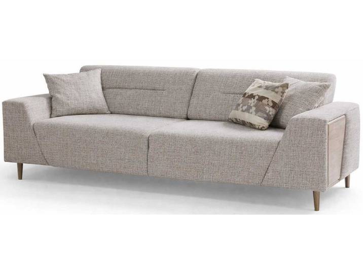 JVmoebel Sofa 3 Sitzer Sofa Stil modern Farbe weiß weich bequem neu Wohnzimmer Stoff, 1 Teile